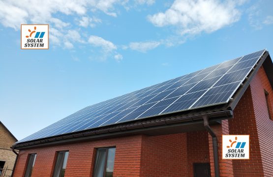 Сонячна станція під Зелений тариф на даху будинку потужністю 30 кВт