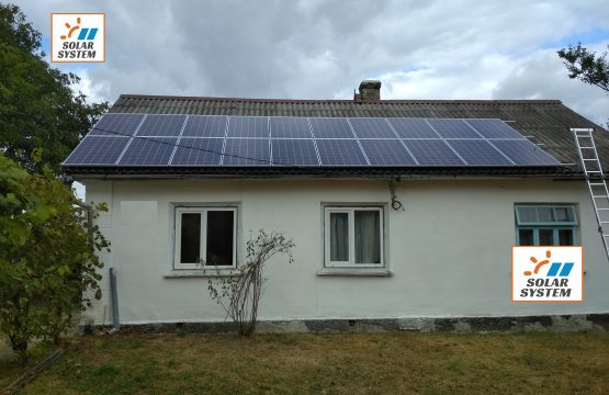Сонячна станція для дому потужністю 10 кіловат