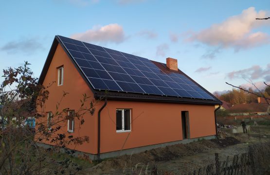 Сонячна станція дах + наземна конструкція 30 кВт Волинська область